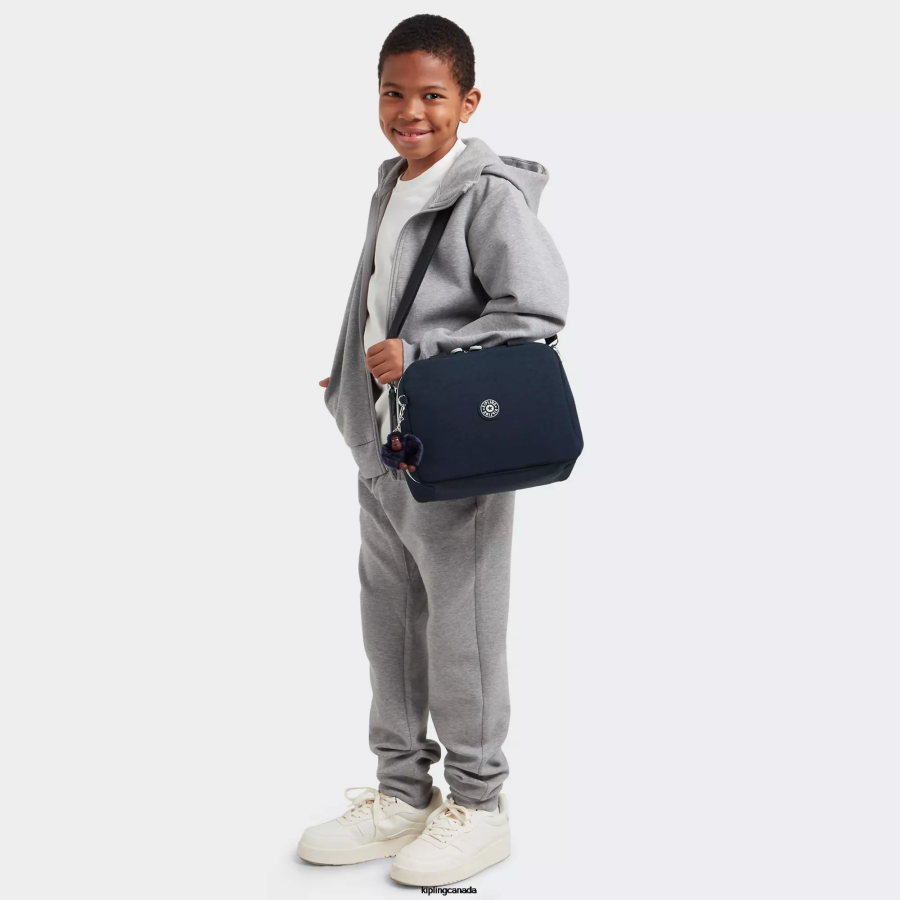 Women Lunch Bags Kipling True Blue Grey Miyo Lunch Bag FHZD631