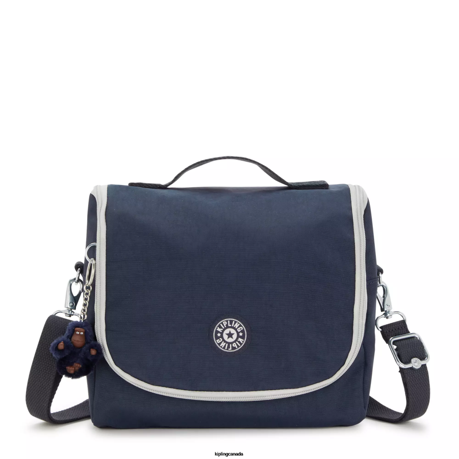Women Lunch Bags Kipling True Blue Grey New Kichirou Kichirou Lunch Bag FHZD657