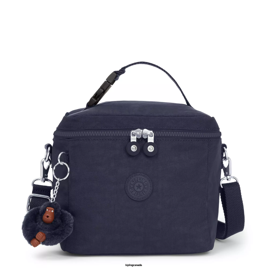 Women Lunch Bags Kipling True Blue Tonal Graham Lunch Bag FHZD651
