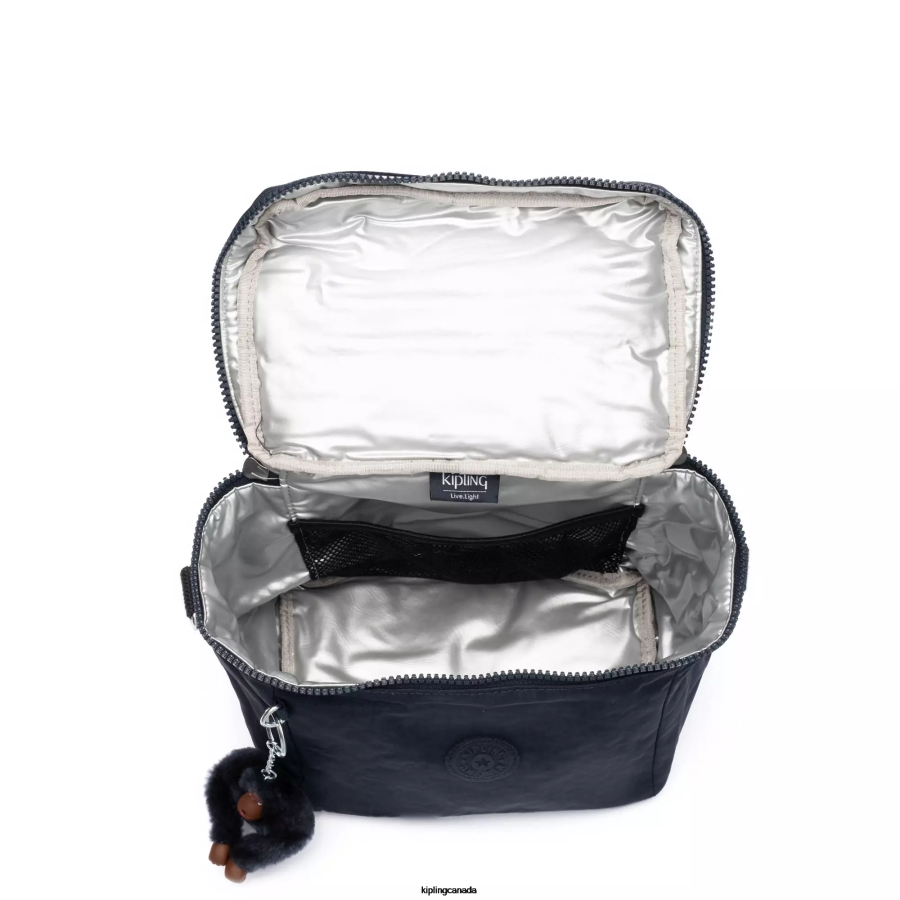 Women Lunch Bags Kipling True Blue Tonal Graham Lunch Bag FHZD651