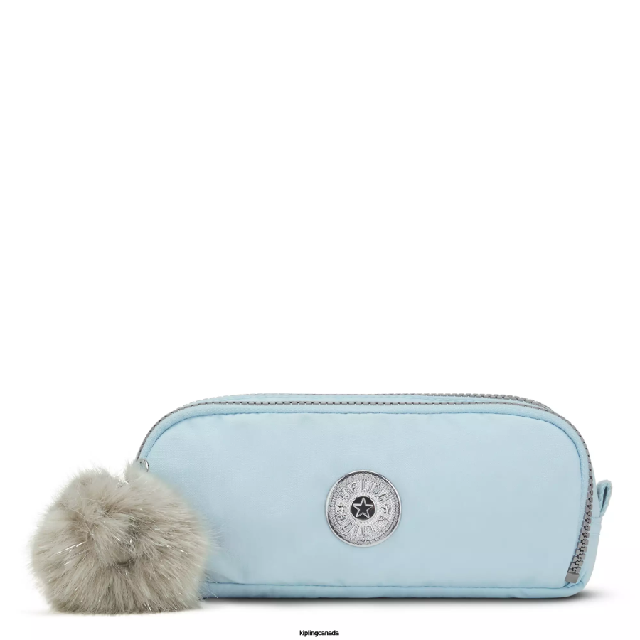 Women Pens & Pencil Cases Kipling Bridal Blue Gitroy Pencil Case FHZD580