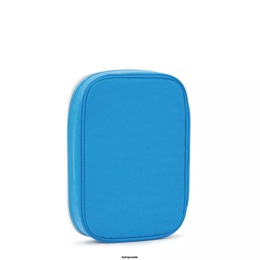 Women Pens & Pencil Cases Kipling Eager Blue Fun 100 Pens Case FHZD627