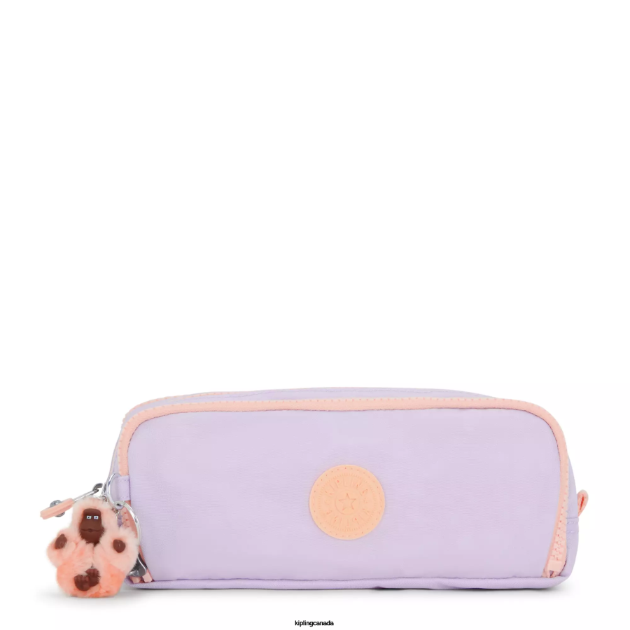 Women Pens & Pencil Cases Kipling Endless Lilac C Gitroy Pencil Case FHZD583