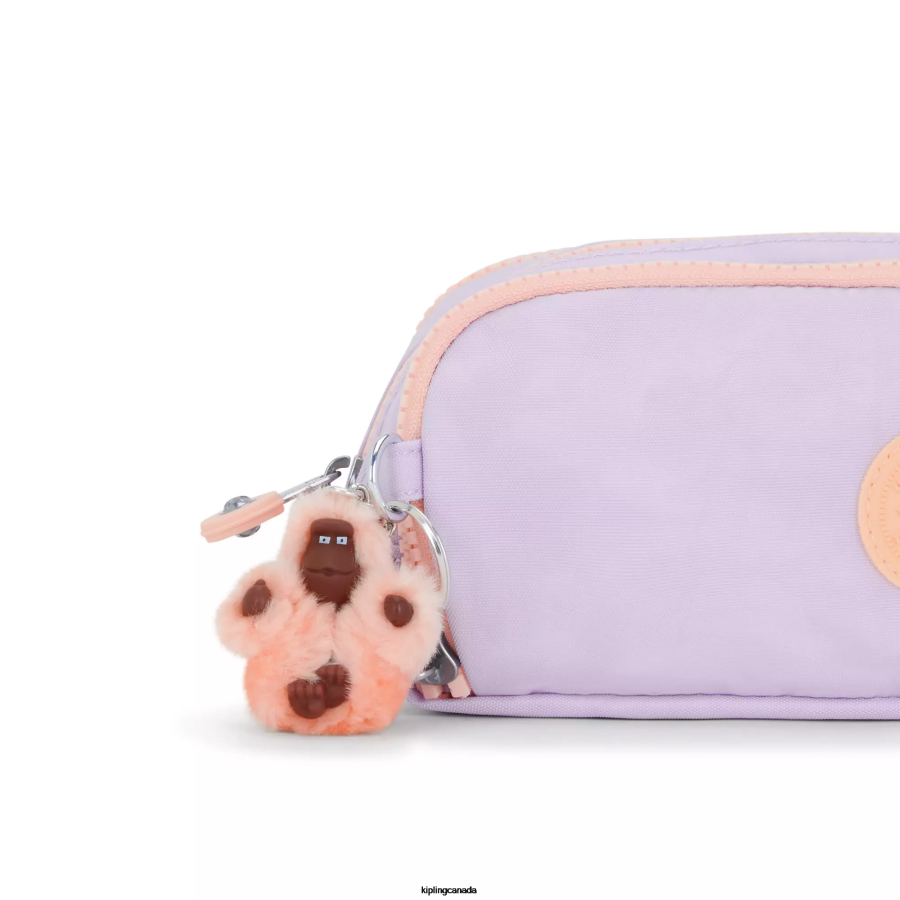 Women Pens & Pencil Cases Kipling Endless Lilac C Gitroy Pencil Case FHZD583