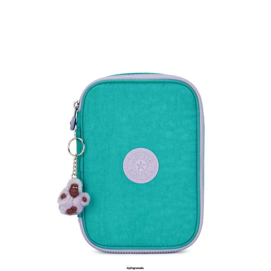 Women Pens & Pencil Cases Kipling Surfer Green 100 Pens Case FHZD568
