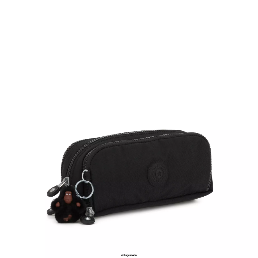 Women Pens & Pencil Cases Kipling True Black Gitroy Pencil Case FHZD581