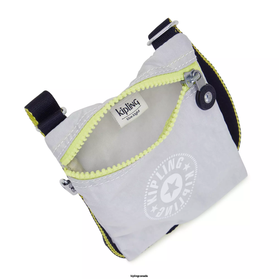 Women Crossbody Bags Kipling Air Grey Afia Lite Mini Crossbody Bag FHZD80 - Image 2