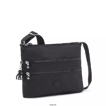 Women Crossbody Bags Kipling Black Noir Alvar Crossbody Bag FHZD135 - Image 2