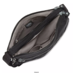 Women Crossbody Bags Kipling Black Noir Alvar Crossbody Bag FHZD135 - Image 3