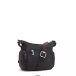 Women Crossbody Bags Kipling Black Noir Gabbie Mini Crossbody Bag FHZD19 - Image 5