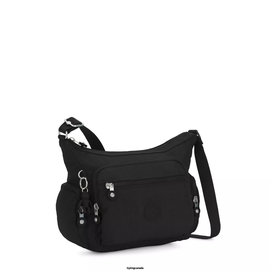 Women Crossbody Bags Kipling Black Noir Gabbie Small Crossbody Bag FHZD160 - Image 2
