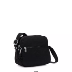 Women Crossbody Bags Kipling Black Noir Keefe Crossbody Bag FHZD47 - Image 2