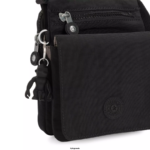 Women Crossbody Bags Kipling Black Noir New Eldorado Crossbody Bag New Eldorado FHZD105 - Image 5