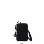 Women Crossbody Bags Kipling Black Noir Tally Crossbody Phone Bag FHZD52