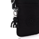 Women Crossbody Bags Kipling Black Noir Tally Crossbody Phone Bag FHZD52 - Image 5