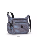 Women Crossbody Bags Kipling Blackish Tile Gabbie Printed Crossbody Bag FHZD142 - Image 2