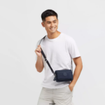 Women Crossbody Bags Kipling Blue Bleu Abanu Crossbody Bag FHZD227 - Image 4