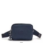 Women Crossbody Bags Kipling Blue Bleu Abanu Multi Convertible Crossbody Bag FHZD120