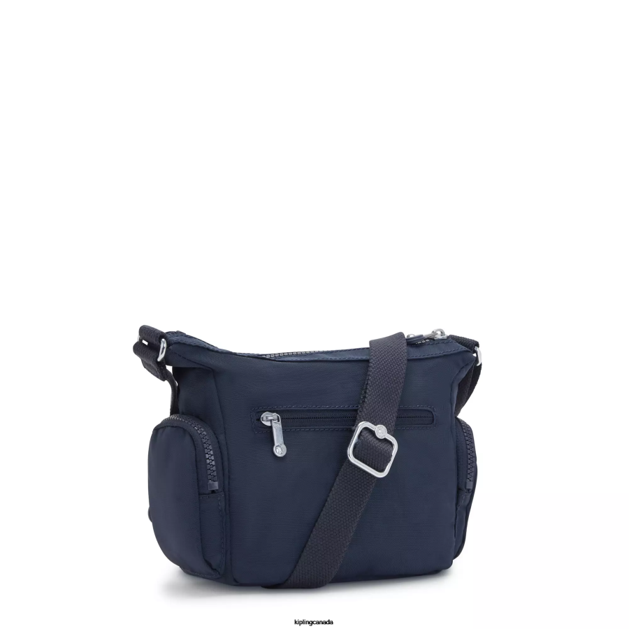 Women Crossbody Bags Kipling Blue Bleu Gabbie Mini Crossbody Bag FHZD20 - Image 5