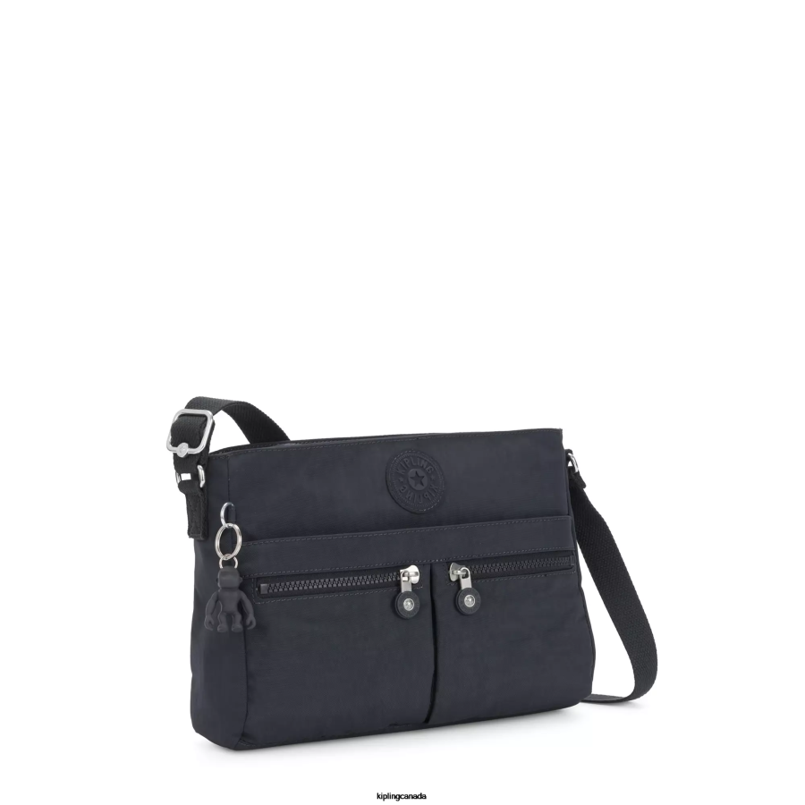 Women Crossbody Bags Kipling Blue Bleu New Angie Crossbody Bag FHZD169 - Image 2