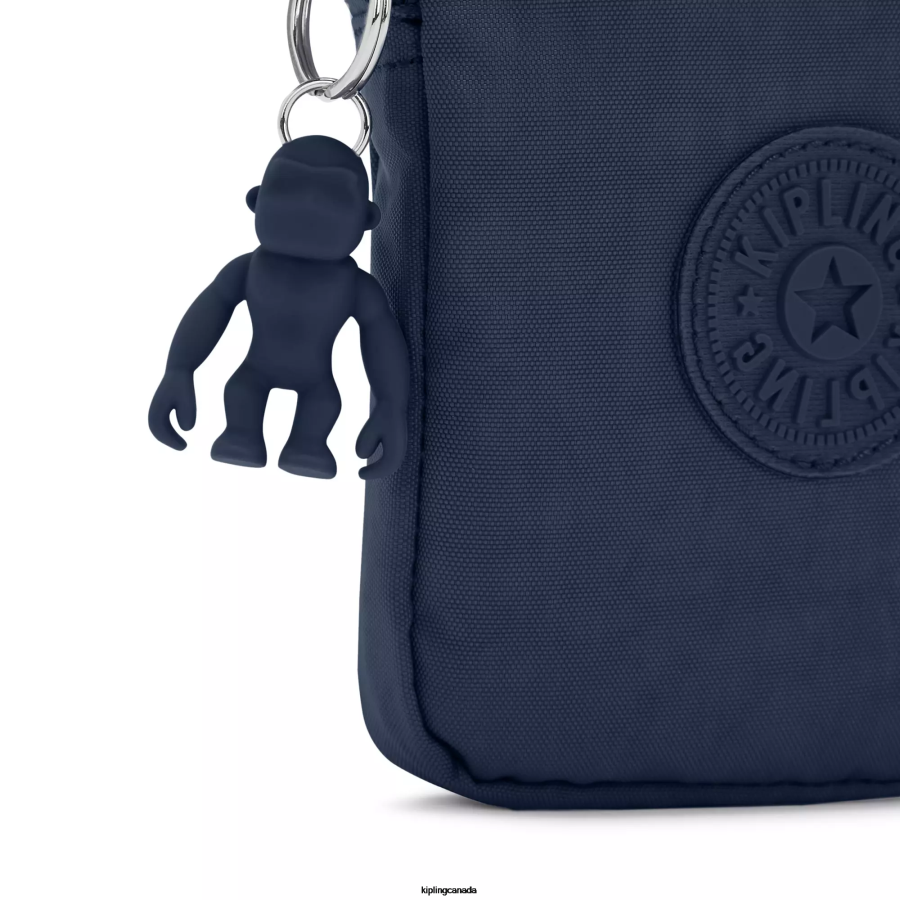 Women Crossbody Bags Kipling Blue Bleu Tally Crossbody Phone Bag FHZD53 - Image 5