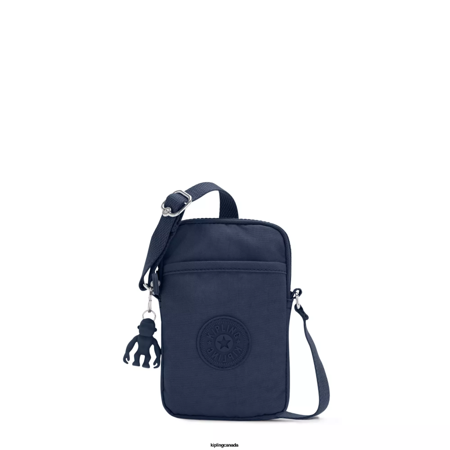 Women Crossbody Bags Kipling Blue Bleu Tally Crossbody Phone Bag FHZD53 - Image 1