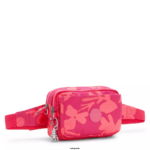 Women Crossbody Bags Kipling Coral Flower Abanu Multi Printed Convertible Crossbody Bag FHZD320 - Image 2