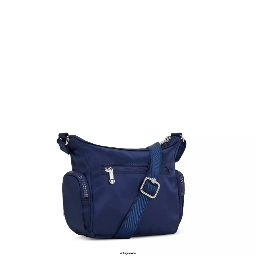 Women Crossbody Bags Kipling Cosmic Blue Gabbie Mini Crossbody Bag FHZD201 - Image 5