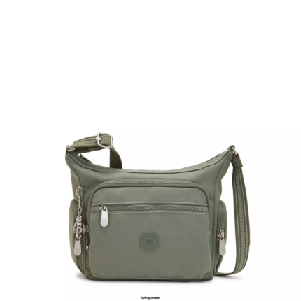 Women Crossbody Bags Kipling Dark Seaweed Gabbie Small Crossbody Bag FHZD75