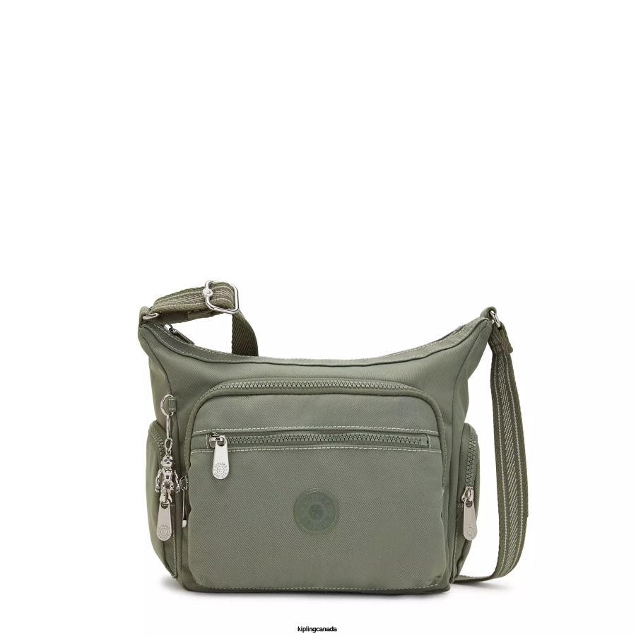 Women Crossbody Bags Kipling Dark Seaweed Gabbie Small Crossbody Bag FHZD75 - Image 1