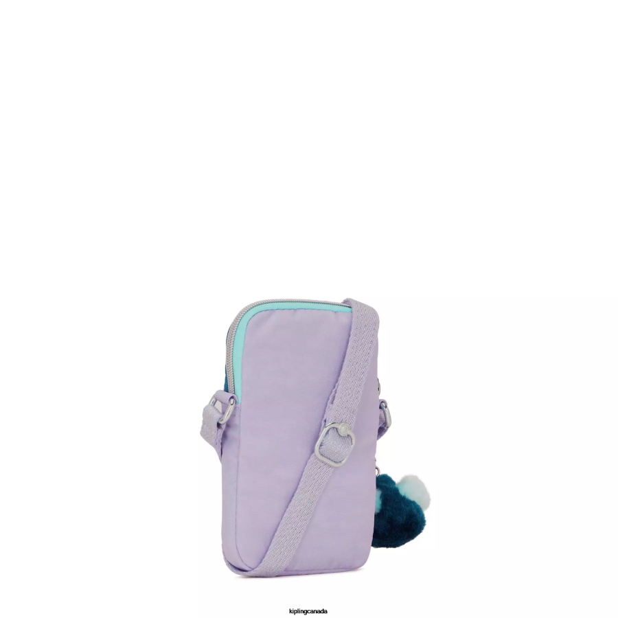Women Crossbody Bags Kipling Endless Lilac Fun Tally Crossbody Phone Bag FHZD28 - Image 3