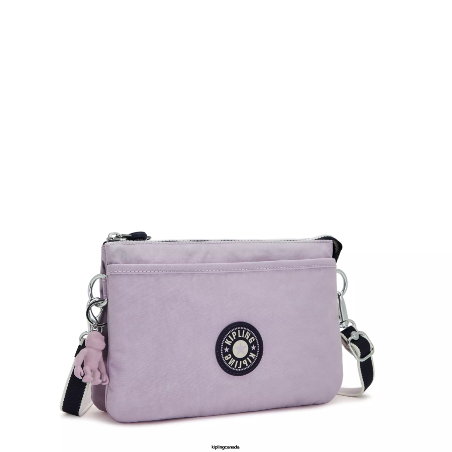 Women Crossbody Bags Kipling Gentle Lilac Block Riri Crossbody Bag FHZD128 - Image 2