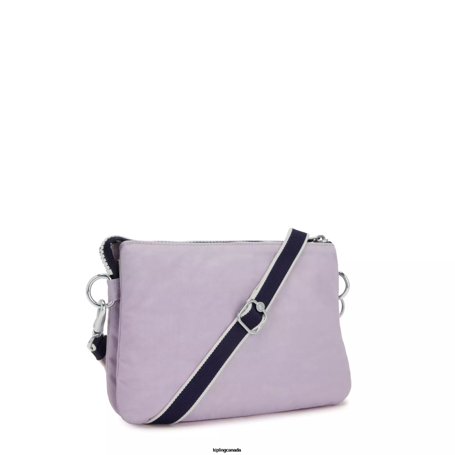Women Crossbody Bags Kipling Gentle Lilac Block Riri Crossbody Bag FHZD128 - Image 5