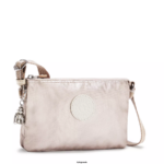 Women Crossbody Bags Kipling Metallic Glow Creativity XB Metallic Crossbody Bag FHZD232 - Image 2