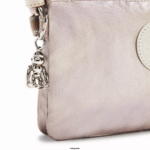 Women Crossbody Bags Kipling Metallic Glow Creativity XB Metallic Crossbody Bag FHZD232 - Image 5