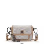 Women Crossbody Bags Kipling Modest Beige Inaki Small Crossbody Bag FHZD60