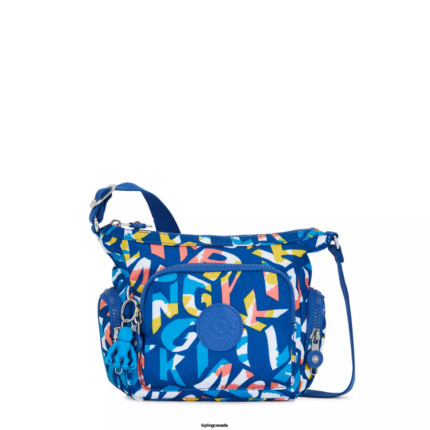 Women Crossbody Bags Kipling Neon Gabbie Mini Printed Crossbody Bag FHZD139