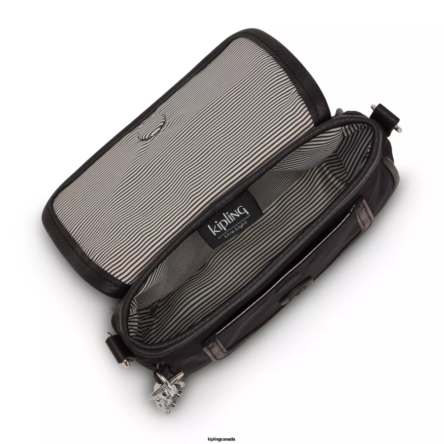 Women Crossbody Bags Kipling Paka Black Inaki Small Crossbody Bag FHZD238 - Image 3