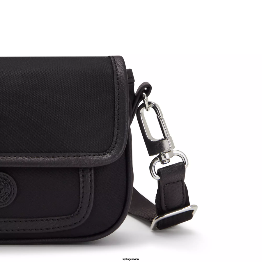 Women Crossbody Bags Kipling Paka Black Inaki Small Crossbody Bag FHZD238 - Image 5