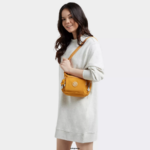 Women Crossbody Bags Kipling Rapid Yellow Gabbie Mini Crossbody Bag FHZD18 - Image 4