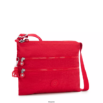 Women Crossbody Bags Kipling Red Rouge Alvar Crossbody Bag FHZD137 - Image 2