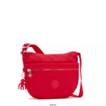 Women Crossbody Bags Kipling Red Rouge Arto Small Crossbody Bag FHZD226 - Image 2