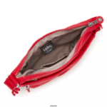 Women Crossbody Bags Kipling Red Rouge Arto Small Crossbody Bag FHZD226 - Image 3