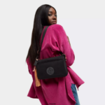 Women Crossbody Bags Kipling Rose Black Riri Crossbody Bag FHZD103 - Image 4