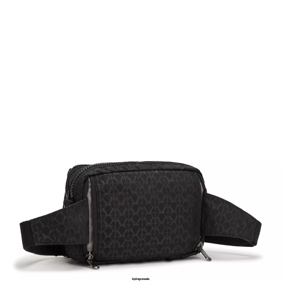 Women Crossbody Bags Kipling Signature Embossed Abanu Multi Printed Convertible Crossbody Bag FHZD188 - Image 5