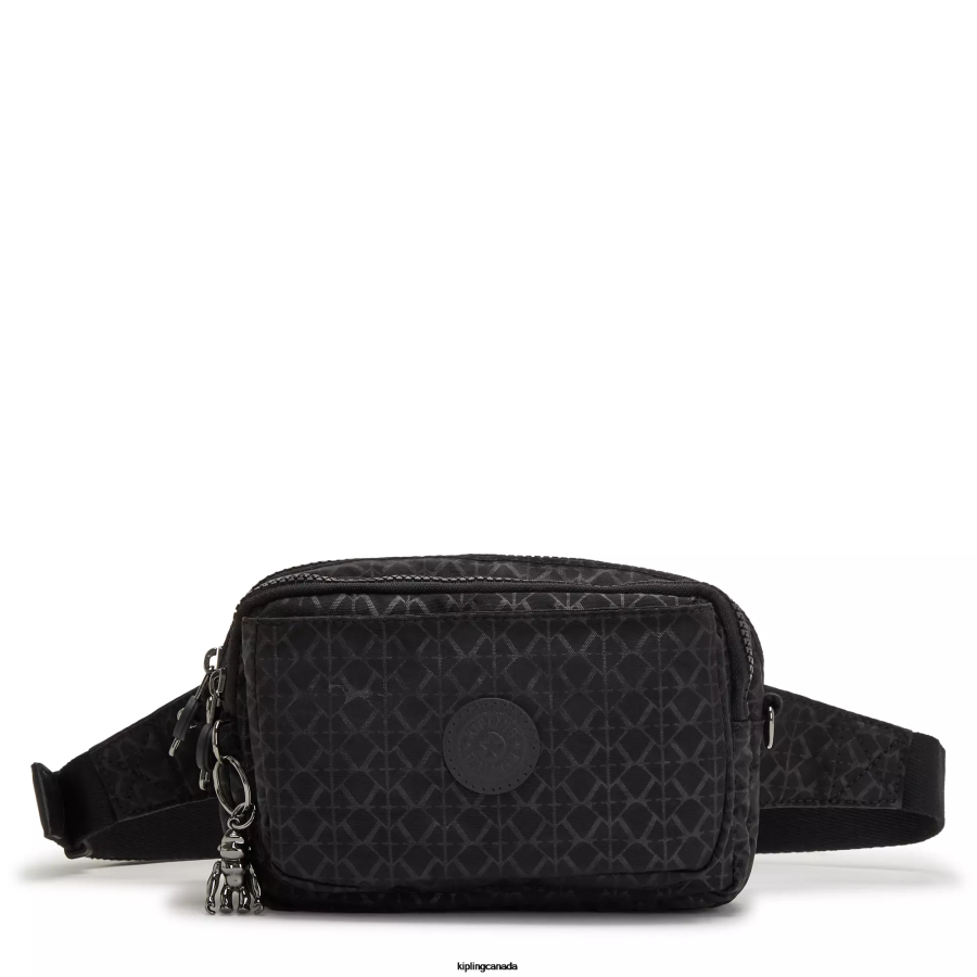 Women Crossbody Bags Kipling Signature Embossed Abanu Multi Printed Convertible Crossbody Bag FHZD188 - Image 1