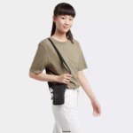 Women Crossbody Bags Kipling Signature Embossed Tally Printed Crossbody Phone Bag FHZD70 - Image 3