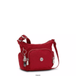 Women Crossbody Bags Kipling Signature Red Gabbie Mini Crossbody Bag FHZD73 - Image 2