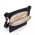 Women Crossbody Bags Kipling Valley Black Almiro Crossbody Bag FHZD237 - Image 3