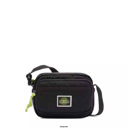 Women Crossbody Bags Kipling Valley Black Sisko Crossbody Bag FHZD173